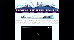 Desktop Screenshot of mixitupdjs.com